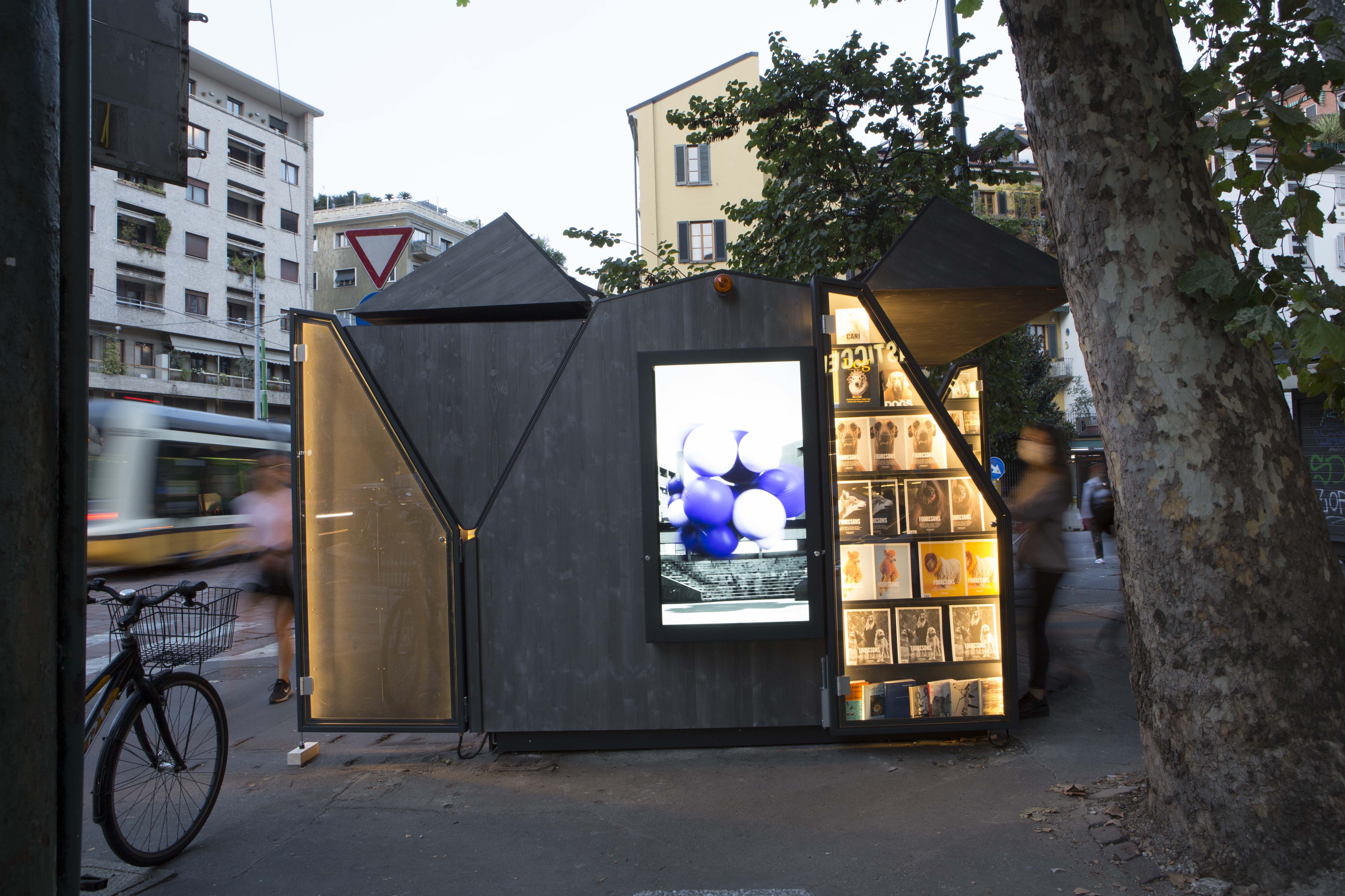 Rubner Haus edicola del futuro sera_foto Alessandro Zenoni Rubner Haus edicola del futuro sera_foto Alessandro Zenoni