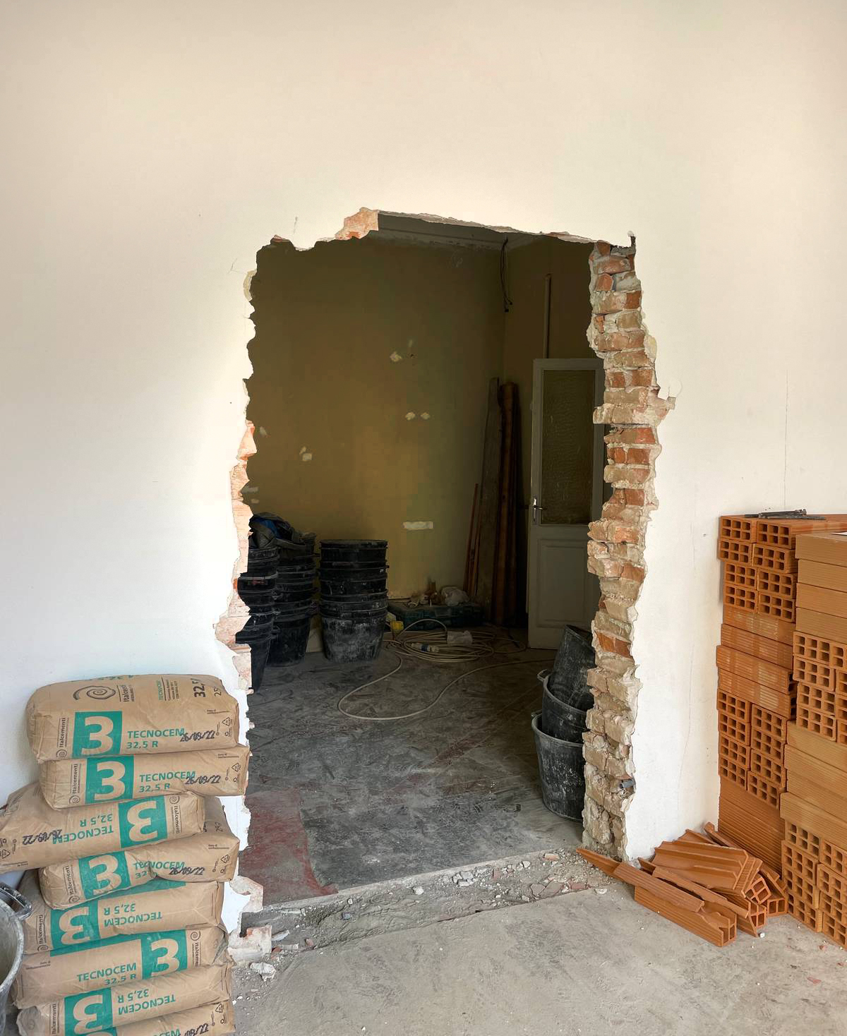 apertura del passaggio apertura del passaggio