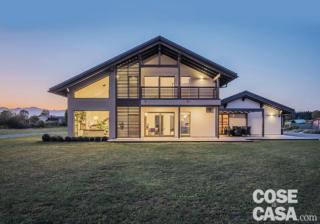 esterno casa prefabbricata Rubner esterno casa prefabbricata Rubner