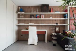 scrittorio casa ricavata da garage, monolocale-depandance vista lago, progetto A. Castrignano scrittorio casa ricavata da garage, monolocale-depandance vista lago, progetto A. Castrignano