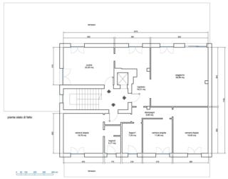 planimetria stato di fatto aggiungere terzo bagno in 150 mq planimetria stato di fatto aggiungere terzo bagno in 150 mq