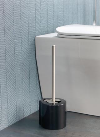 scopino Switch nero di Stilhaus accessori bagno scopino Switch nero di Stilhaus accessori bagno