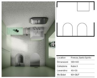 Collezione Kube X di GSI nella tinta Cenere