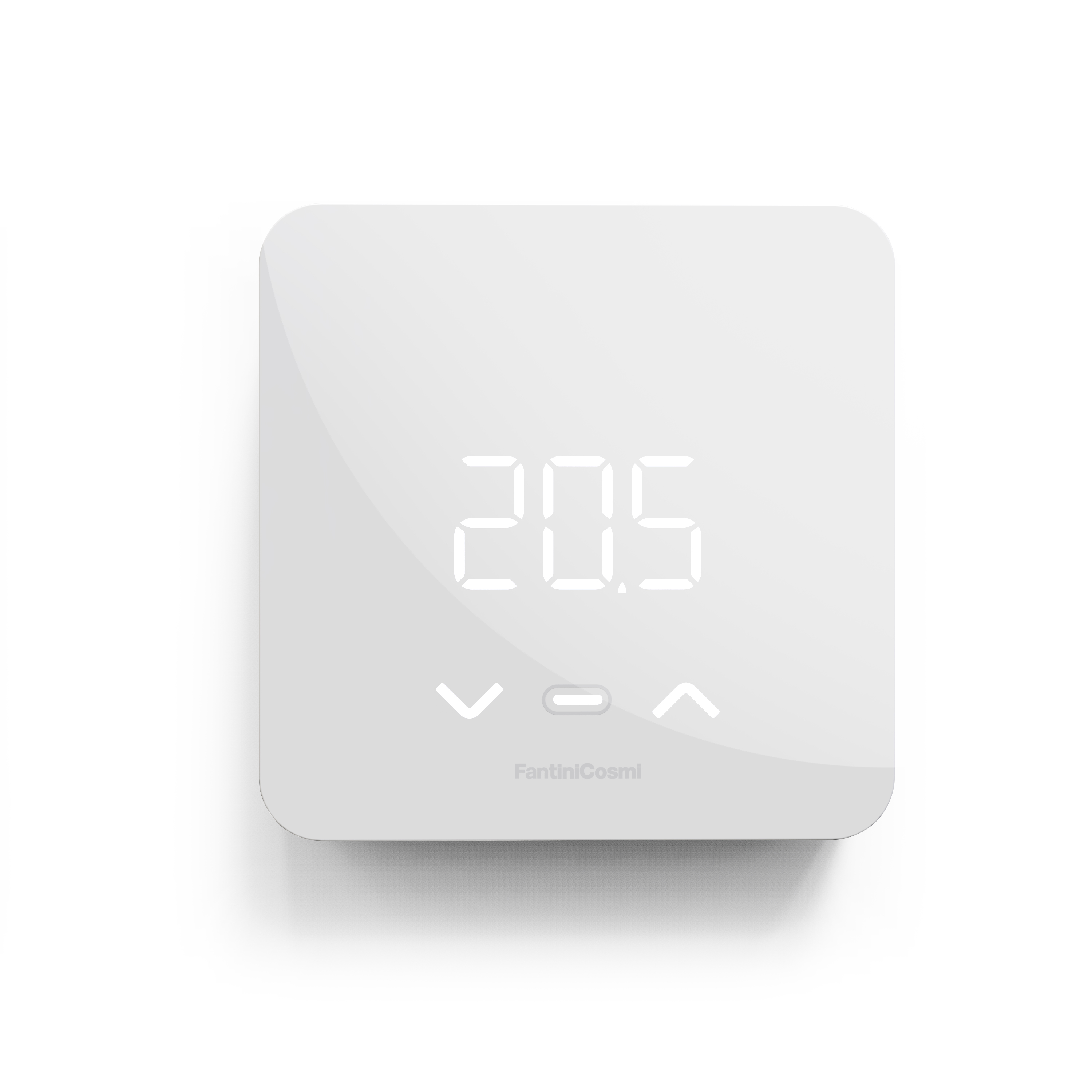 ll termostato C800WiFi di Fantini Cosmi tramite l'intelligenza artificiale monitora costantemente i parametri ambientali di temperatura e umidità e la geolocalizzazione dell'utente, interagisce con le impostazioni e ottimizza il funzionamento del sistema di riscaldamento e raffrescamento degli ambienti, anticipandone o ritardandone l'attivazione in base alle abitudini di utilizzo. Con funzionamento a batteria o a elettricità, è disponibile in 4 modelli, in diverse forme e modalità di incasso, per adattarsi ad ogni abitazione. Si può comandare attraverso comandi vocali e tramite app. www.fantinicosmi.it ll termostato C800WiFi di Fantini Cosmi tramite l'intelligenza artificiale monitora costantemente i parametri ambientali di temperatura e umidità e la geolocalizzazione dell'utente, interagisce con le impostazioni e ottimizza il funzionamento del sistema di riscaldamento e raffrescamento degli ambienti, anticipandone o ritardandone l'attivazione in base alle abitudini di utilizzo. Con funzionamento a batteria o a elettricità, è disponibile in 4 modelli, in diverse forme e modalità di incasso, per adattarsi ad ogni abitazione. Si può comandare attraverso comandi vocali e tramite app. www.fantinicosmi.it