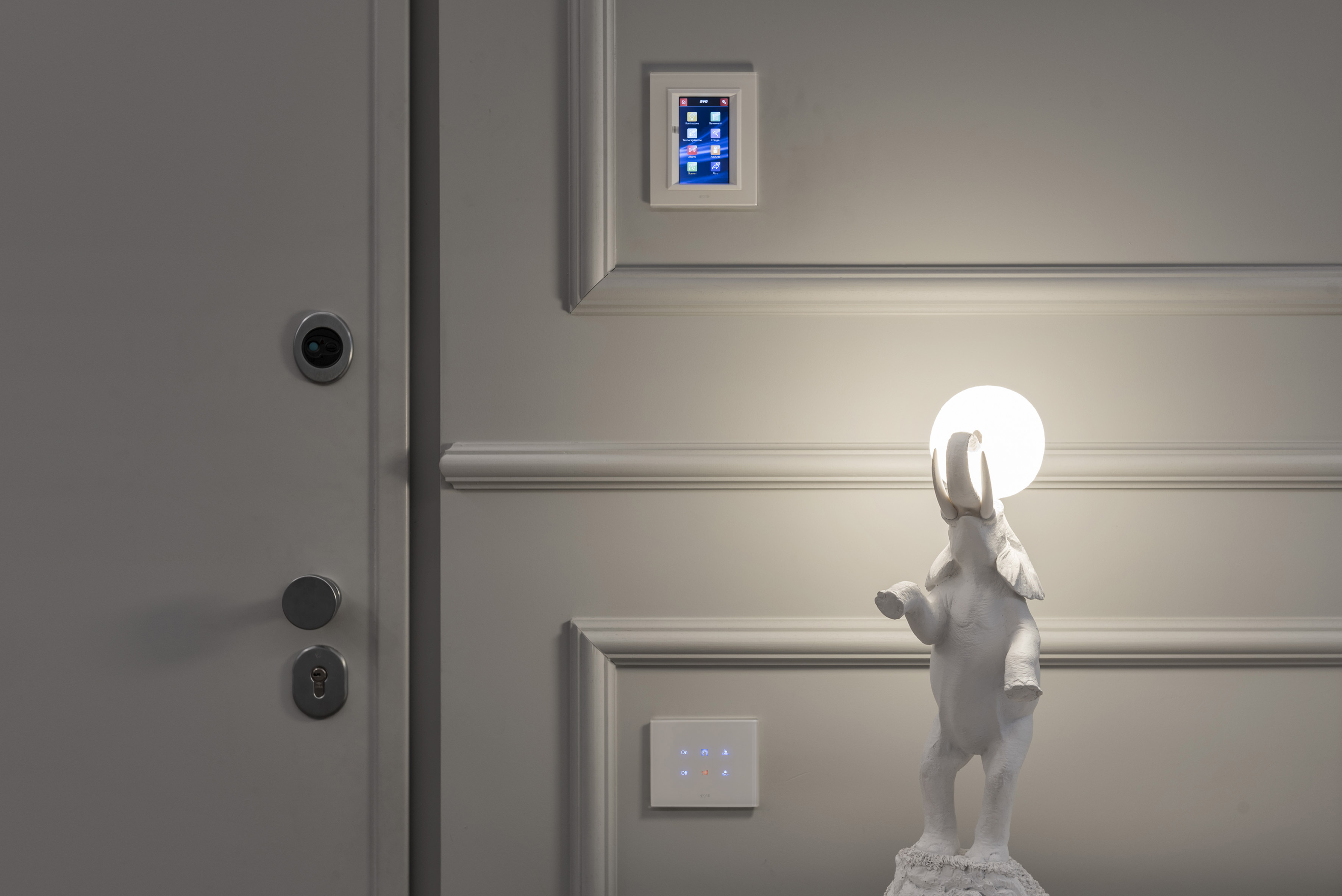 termostato intelligente connesso TS01 di AVE