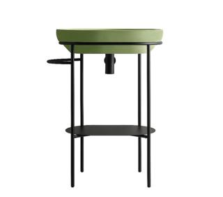 Lavabo T-Edge su Struttura Ring, tutto di Ceramica Globo (www.ceramicaglobo.com) Lavabo T-Edge su Struttura Ring, tutto di Ceramica Globo (www.ceramicaglobo.com)