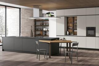 cucina modello piu recente ante laccato asfalto opaco grigio seta opaco aleve stosa isola tavolo rovere nodato cucina modello piu recente ante laccato asfalto opaco grigio seta opaco aleve stosa isola tavolo rovere nodato