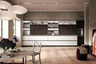 cucina modello piu recente ante laccato opaco bianco pensili ante scorrimento verticale sugi ban link snaidero cucina modello piu recente ante laccato opaco bianco pensili ante scorrimento verticale sugi ban link snaidero