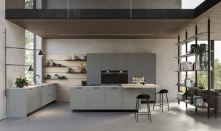 cucina modello piu recente ante melaminico monocolore ortica sistema d20 doimo cucine isola bancone boiserie cucina modello piu recente ante melaminico monocolore ortica sistema d20 doimo cucine isola bancone boiserie