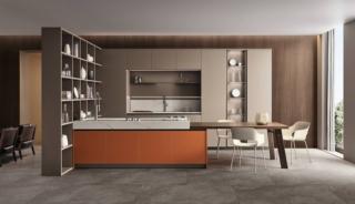 cucina modello piu recente ante vetro laccato opaco arancione laccato opaco camoscio lounge venetacucine isola tavolo cucina modello piu recente ante vetro laccato opaco arancione laccato opaco camoscio lounge venetacucine isola tavolo