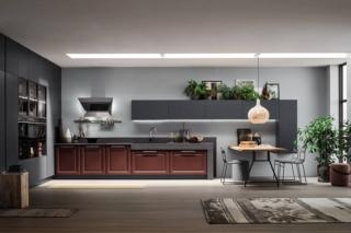 cucina tante colonne ante laccato soft grigio lola arrex piano mosaico ceramica cucina tante colonne ante laccato soft grigio lola arrex piano mosaico ceramica