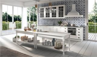 cucina vero legno ante modanate frassino laccato bianco top gres grigio ylenia aran bancone cucina vero legno ante modanate frassino laccato bianco top gres grigio ylenia aran bancone