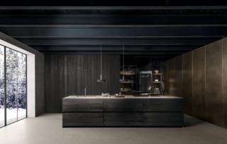 cucina vero legno frontali basi cedro brown piano pietra emperador fly float modulnova isola attrezzata cucina vero legno frontali basi cedro brown piano pietra emperador fly float modulnova isola attrezzata