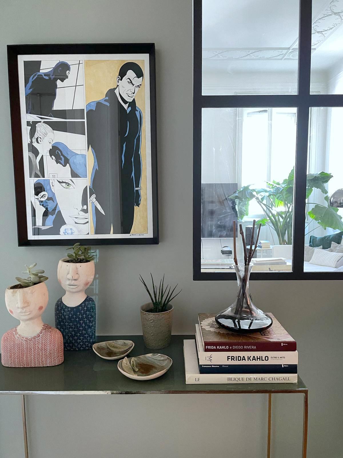 dettaglio consolle e arredi