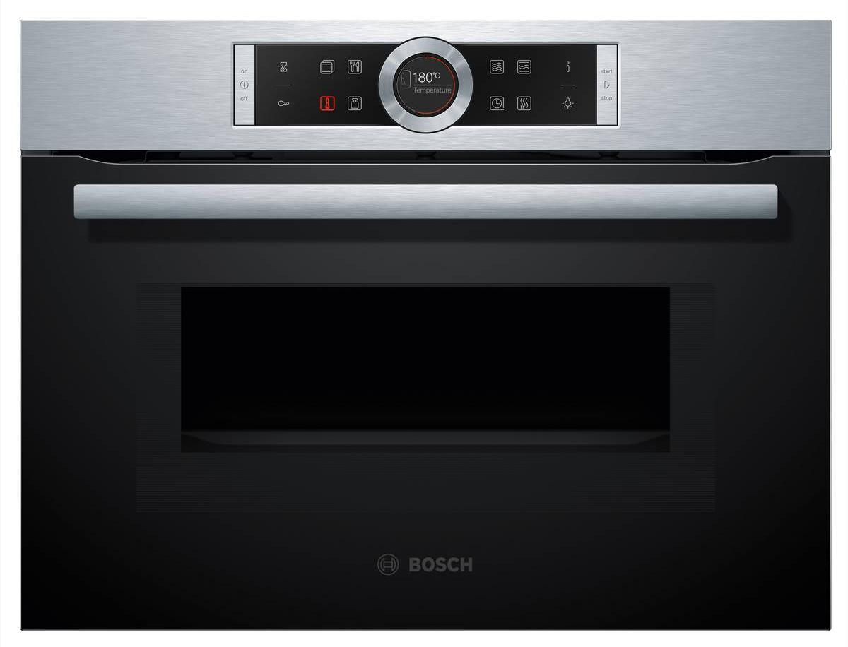 BOSCH CMA585MB0 Forno a microonde da incasso, nero, 60 cm, 900 W, 44 lt