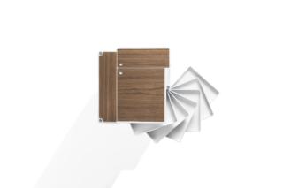 contenitore boby di b-line con vassoio noce canaletto contenitore boby di b-line con vassoio noce canaletto