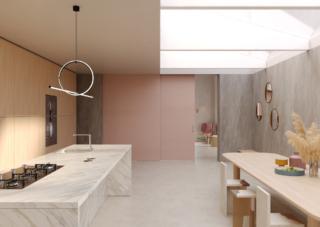 Ferrero Legno porta Scenario Lignum Iride Cipria