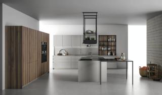 cucina-bancone-snack-metallo-verniciato-nero-aspen-doimo-cucine-ante-fenix-acciaio-isola cucina-bancone-snack-metallo-verniciato-nero-aspen-doimo-cucine-ante-fenix-acciaio-isola