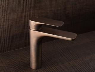 miscelatore monocomando da lavabo Tuscany di Artis finitura bronzo spazzolato miscelatore monocomando da lavabo Tuscany di Artis finitura bronzo spazzolato