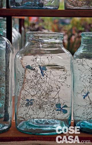 vaso con fiori essicati vaso con fiori essicati