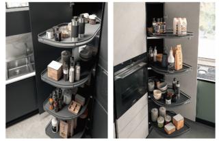 vassoi girevoli mobili angolo cucina erika aran cucine laterale vassoi girevoli mobili angolo cucina erika aran cucine laterale