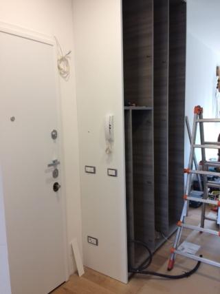 armadio su misura contiene impianti