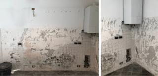 Demolizioni della cucina Demolizioni della cucina