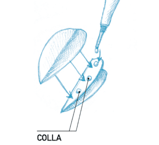 Un trucco. Per ottenere un uovo dal formato omogeneo aprire perfettamente tutti gli spicchi piegando accuratamente la parte centrale di unione. In alternativa si possono fissare gli spicchi a due a due con una punta di colla, creando più sagome per realizzare un uovo stabile e pieno. Un trucco. Per ottenere un uovo dal formato omogeneo aprire perfettamente tutti gli spicchi piegando accuratamente la parte centrale di unione. In alternativa si possono fissare gli spicchi a due a due con una punta di colla, creando più sagome per realizzare un uovo stabile e pieno.