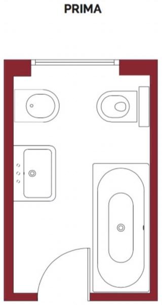 pianta del bagno prima dei lavori con vasca pianta del bagno prima dei lavori con vasca