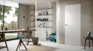 Piuma è l'innovativa porta battente filo muro di Scrigno che permette una chiusura graduale e silenziosa grazie al sistema "soft close", sistema che interviene negli ultimi 10° di chiusura della porta evitando gli urti improvvisi. Altamente personalizzabile sia a livello di dimensioni che di finiture è infatti possibile scegliere il colore dell'anta sull'intera gamma colori RAL,
disponibile in laccatura opaca e lucida, in primer e in una variante in frassino poro aperto laccato opaco. Anche la scelta delle maniglie è ampia. www.scrigno.it Piuma è l'innovativa porta battente filo muro di Scrigno che permette una chiusura graduale e silenziosa grazie al sistema "soft close", sistema che interviene negli ultimi 10° di chiusura della porta evitando gli urti improvvisi. Altamente personalizzabile sia a livello di dimensioni che di finiture è infatti possibile scegliere il colore dell'anta sull'intera gamma colori RAL,
disponibile in laccatura opaca e lucida, in primer e in una variante in frassino poro aperto laccato opaco. Anche la scelta delle maniglie è ampia. www.scrigno.it