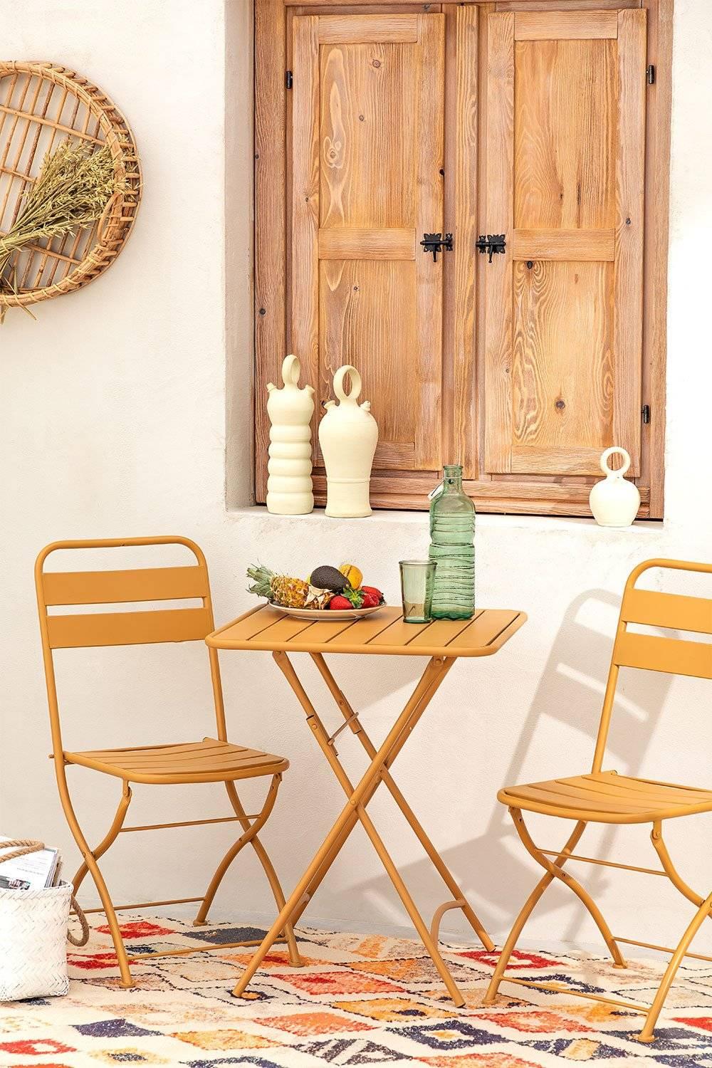 Set Tavolo e Sedie da Cucina Pranzo Salvaspazio Balcone Piccoli