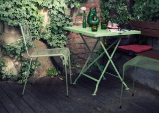 arredare balcone piccolo tavolo quadrato pieghevole metallo verniciato verde salvia seduta telaio acciaio pvc verde flip balcony tt54 spaghetti design republic arredare balcone piccolo tavolo quadrato pieghevole metallo verniciato verde salvia seduta telaio acciaio pvc verde flip balcony tt54 spaghetti design republic