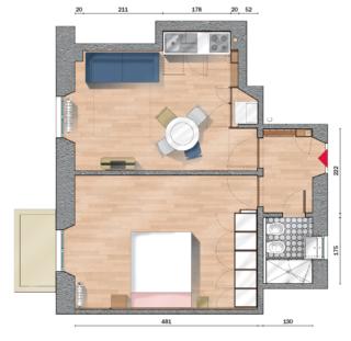 planimetria casa 53 mq planimetria casa 53 mq