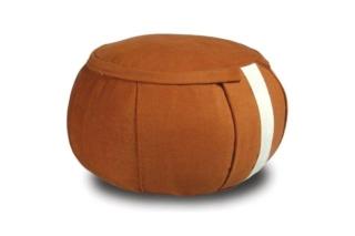 pouf rotondo imbottito rivestito cotone arancione sfoderabile lavabile zafu vivere zen pouf rotondo imbottito rivestito cotone arancione sfoderabile lavabile zafu vivere zen