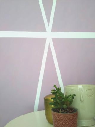 La parete è pronta. La parete è pronta.