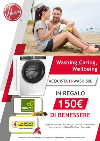 Promozione Hoover WASHING CARING WELLBEING Promozione Hoover WASHING CARING WELLBEING