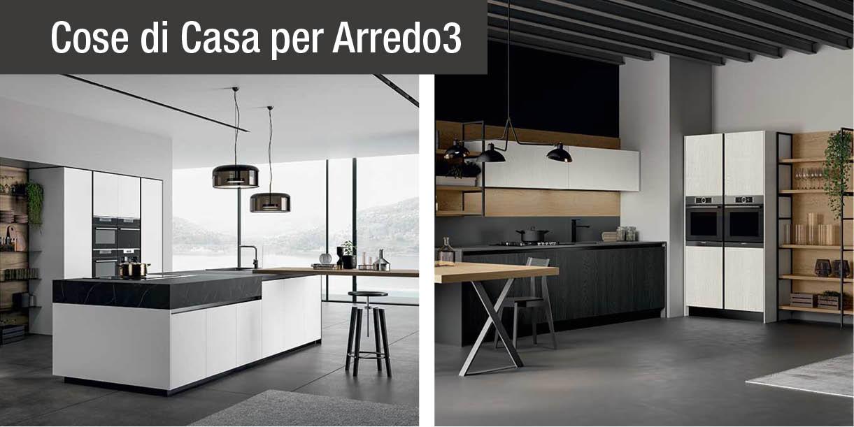 Cucine Arredo3: forme morbide e accessori esclusivi per un design unico -  Cose di Casa