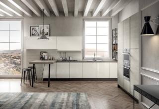 cucina sotto finestra ante laccato bianco lucido laminato rovere atlanta piano snack cloe arredo3 cucina sotto finestra ante laccato bianco lucido laminato rovere atlanta piano snack cloe arredo3