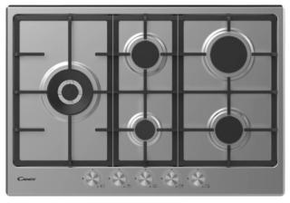 Con 5 fuochi e griglie in ghisa, CHG7WLWPX di Candy è in acciaio inox. Il bruciatore a doppia corona raggiunge una potenza di 4 kW e tutti sono dotati di dispositivo di sicurezza. Misura 75x51 cm. Prezzo 349 euro. www.candy.it Con 5 fuochi e griglie in ghisa, CHG7WLWPX di Candy è in acciaio inox. Il bruciatore a doppia corona raggiunge una potenza di 4 kW e tutti sono dotati di dispositivo di sicurezza. Misura 75x51 cm. Prezzo 349 euro. www.candy.it