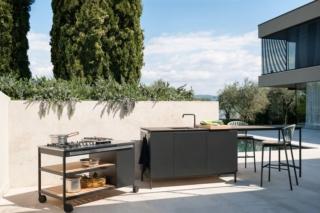 zona cottura outdoor cucina componibile tre moduli norma roda zona cottura outdoor cucina componibile tre moduli norma roda