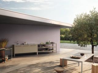 zona cottura outdoor cucina tre moduli bancone metallo riciclabile trattamento cataforesi sabbia frame outdoor fantin zona cottura outdoor cucina tre moduli bancone metallo riciclabile trattamento cataforesi sabbia frame outdoor fantin