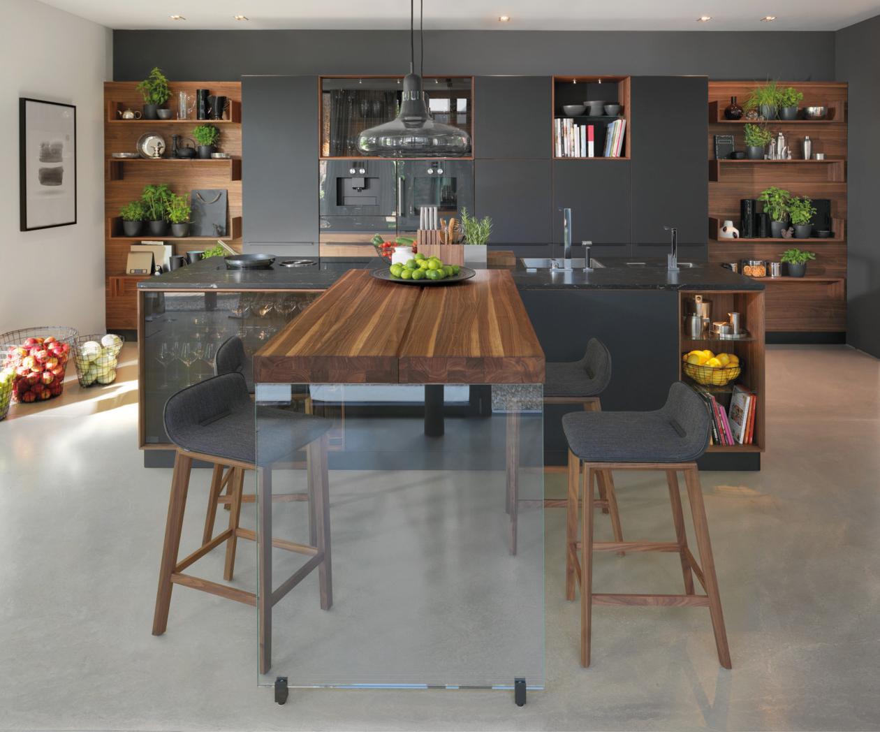 37 cucine con bancone dal look contemporaneo, perfette per dividere dal  soggiorno - Cose di Casa