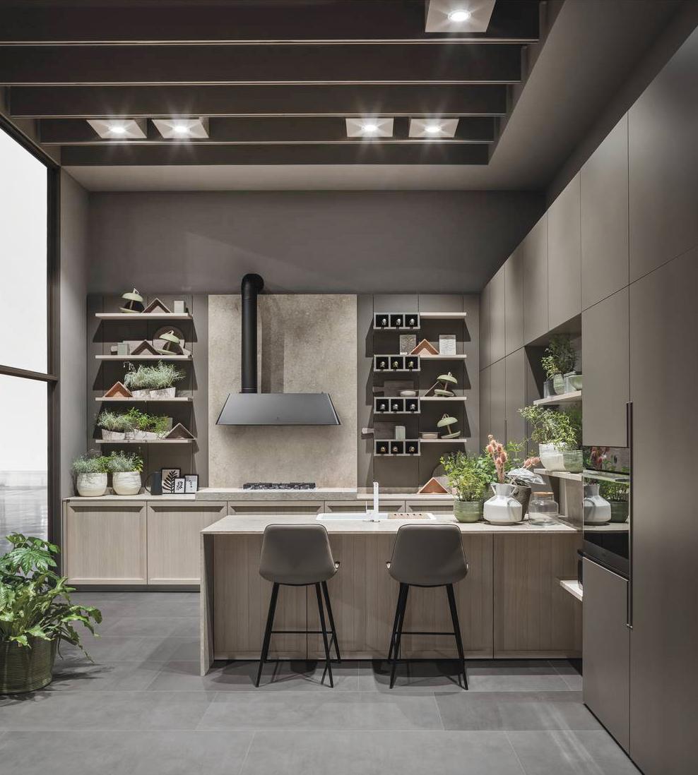 37 cucine con bancone dal look contemporaneo, perfette per dividere dal  soggiorno - Cose di Casa