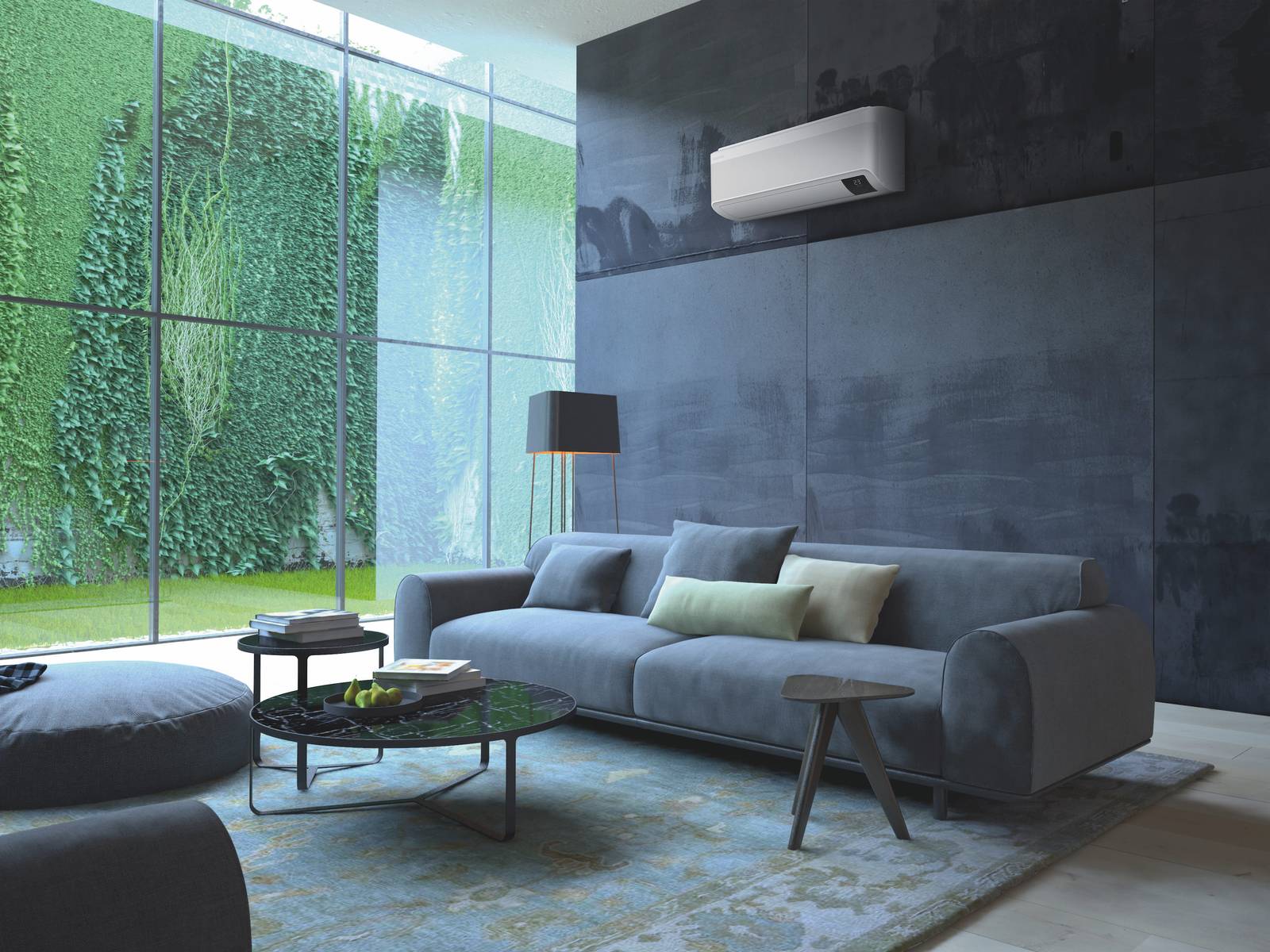 Profondo 21,5 cm, il climatizzatore a parete WindFree™ Elite di Samsung integra la tecnologia brevettata WindFree™ che, grazie a migliaia di microfori, permette di distribuire l’aria delicatamente e silenziosamente, eliminando fastidiosi getti d’aria diretti. Ha anche il sensore di movimento Motion Detect Sensor capace di disattivare e attivare il climatizzatore in base alla presenza o meno di persone nell’ambiente. Gestibile da remoto, ha filtro Tri-Care rivestito in zeolite che cattura poi le polveri sottili, contribuendo a ridurre virus, batteri e allergeni. In classe A+++, ha potenza refrigerante di 12.000 Btu/h. Prezzo da rivenditore. www.samsung.it/windfree