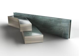 La cucina Maya Oro di minotticucine, design Alberto Minotti, è caratterizzata dalla presenza delle ante in alluminio trattato con oro 24 k ottenuta mediante un virtuosismo di lavorazioni. La linea essenziale e compatta la trasforma in un modello senza tempo, reso unico e prezioso dall'utilizzo dell'oro abbinato ad una pietra nelle tonalità verde-azzurro, un colore molto amato dall'antica civiltà Maya. Gli spessori sottili, l'assenza di maniglie e le basi sospese rendono la struttura raffinata e leggera. www.minotticucine.it Fuorisalone, Showroom minotticucine, via Larga 4, Milano