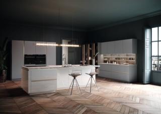 EMBARGO FINO A 5 SETTEMBRE
La cucina con isola Intersection di Dada, design Vincent Van Duysen, è disponibile in numerose composizioni geometriche che mettono in risalto le superfici e i piani di lavoro. Il top scultoreo, realizzato in pietra naturale Breccia Capraia, crea, nella parte inferiore, una sorta di gola che permette a cassetti e ante di aprirsi senza bisogno di maniglie. Gli intarsi geometrici presenti sulle ante esaltano la matericità del legno e danno vita a giochi di luce sulla superficie. www.dada-kitchens.com EMBARGO FINO A 5 SETTEMBRE
La cucina con isola Intersection di Dada, design Vincent Van Duysen, è disponibile in numerose composizioni geometriche che mettono in risalto le superfici e i piani di lavoro. Il top scultoreo, realizzato in pietra naturale Breccia Capraia, crea, nella parte inferiore, una sorta di gola che permette a cassetti e ante di aprirsi senza bisogno di maniglie. Gli intarsi geometrici presenti sulle ante esaltano la matericità del legno e danno vita a giochi di luce sulla superficie. www.dada-kitchens.com