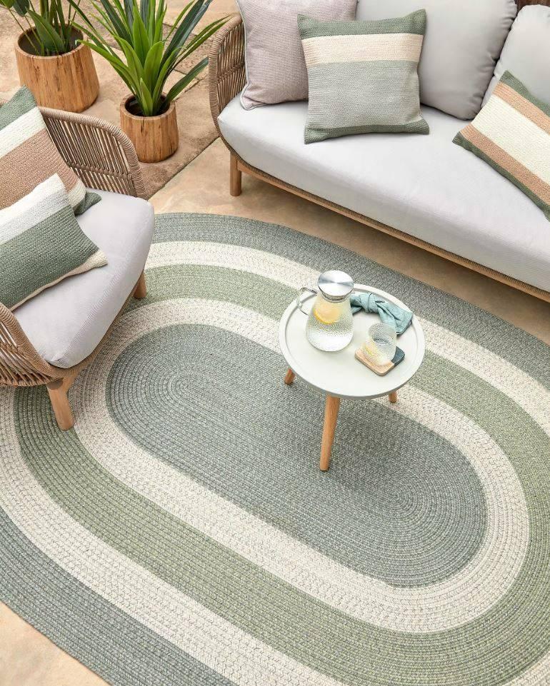 2023 nuovo tappeto giallo marrone geometrico antiscivolo tappeti