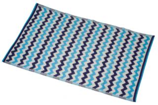 tappeto esterno rettangolare pp recuperato motivo onde blu azzurro gk 573-140 novita home tappeto esterno rettangolare pp recuperato motivo onde blu azzurro gk 573-140 novita home