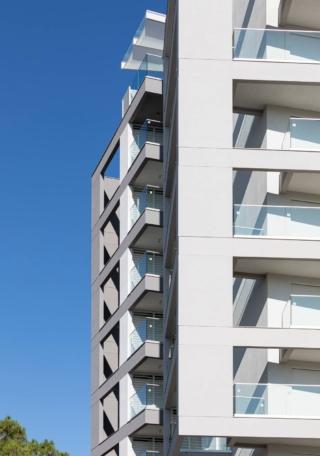 Edificio post intervento cappotto Saint-Gobain Italia