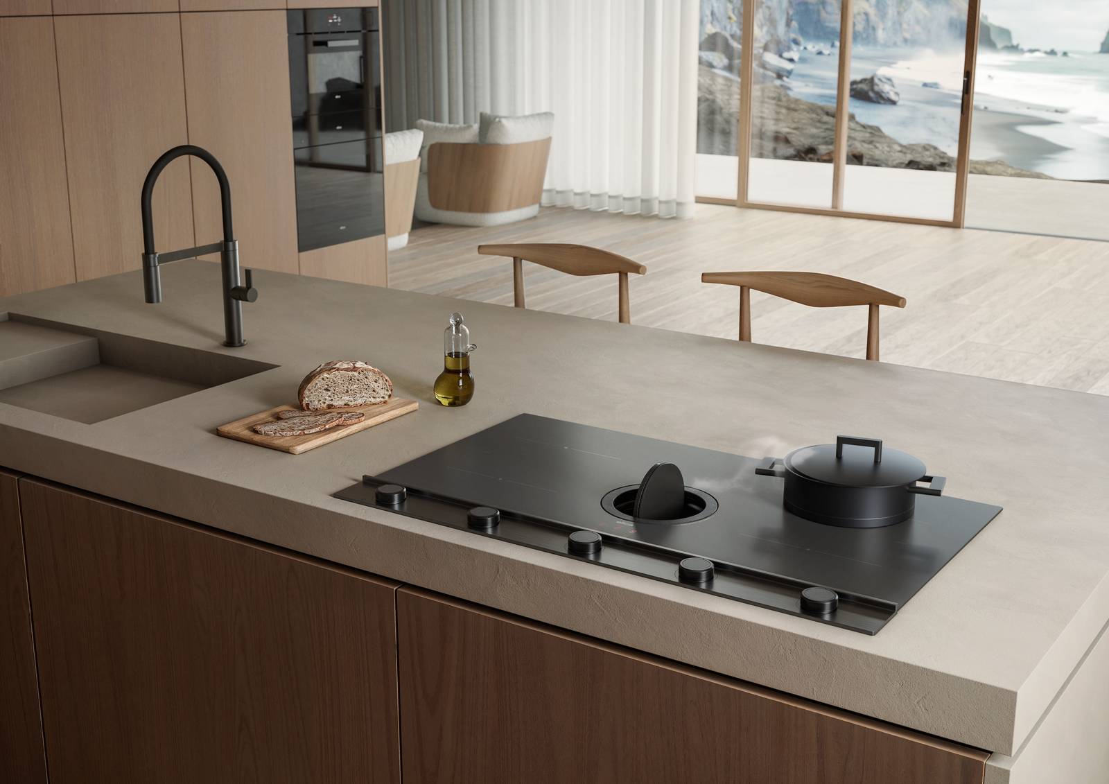 NikolaTesla Raw di Elica in vetro nero opaco è bello e pratico soprattutto dal punto di vista della pulizia e della manutenzione: infatti, le impronte risultano molto meno visibili. Grazie alla maggiore resistenza ai graffi, il vetro riduce sensibilmente il rischio di segni lasciati da pentole e utensili. www.elica.com NikolaTesla Raw di Elica in vetro nero opaco è bello e pratico soprattutto dal punto di vista della pulizia e della manutenzione: infatti, le impronte risultano molto meno visibili. Grazie alla maggiore resistenza ai graffi, il vetro riduce sensibilmente il rischio di segni lasciati da pentole e utensili. www.elica.com